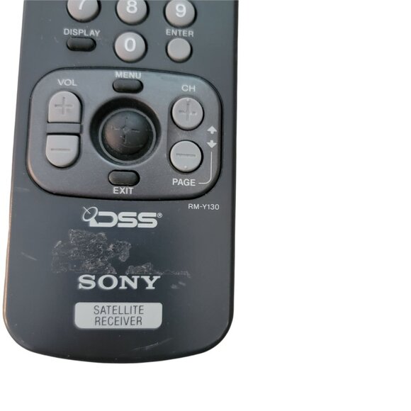 Genuine Sony DSS Satellite Receiver Remote Control RM-Y130 Tested and Works - Picture 4 of 4